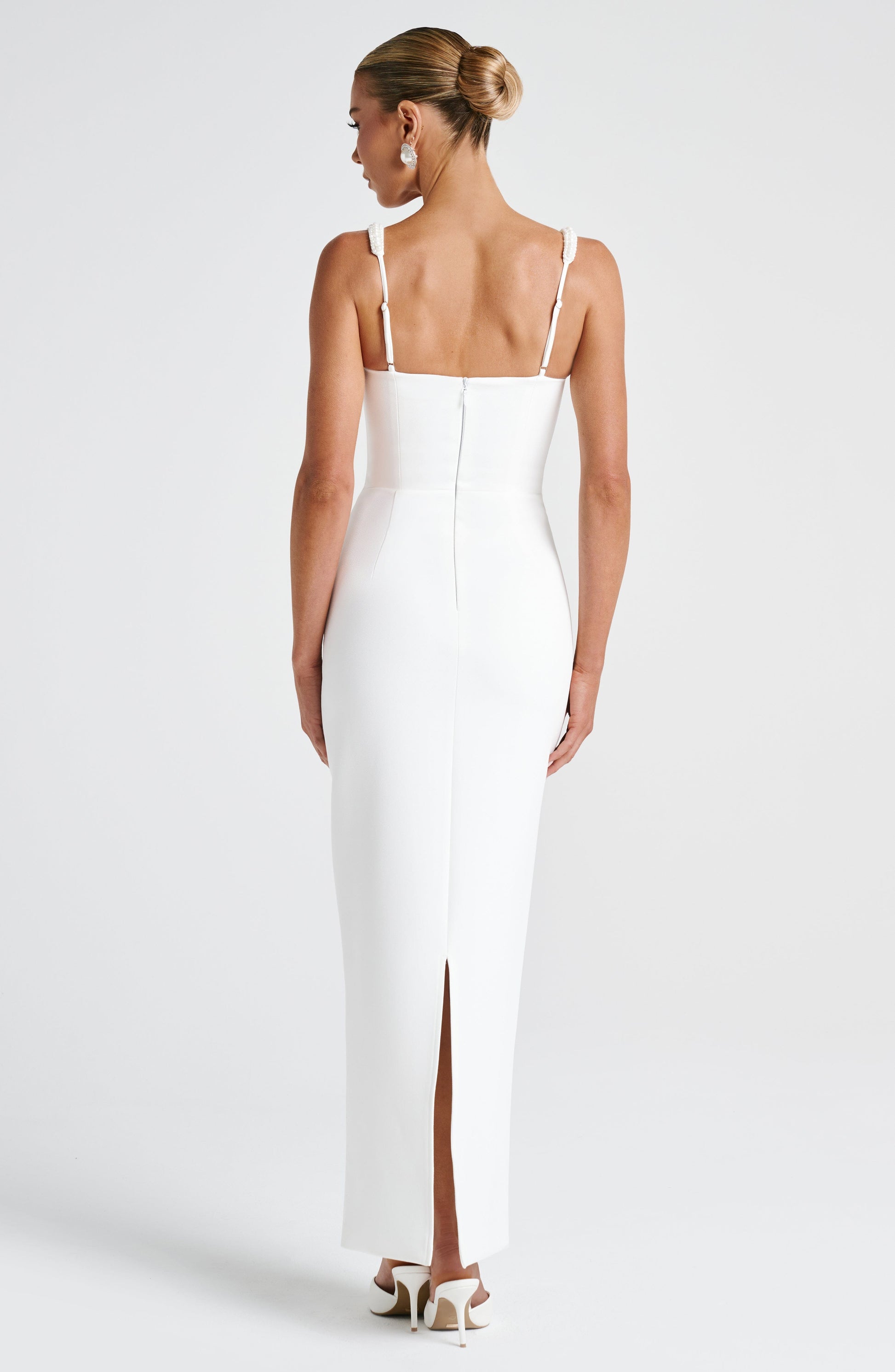 Ines Midaxi Dress Ivory