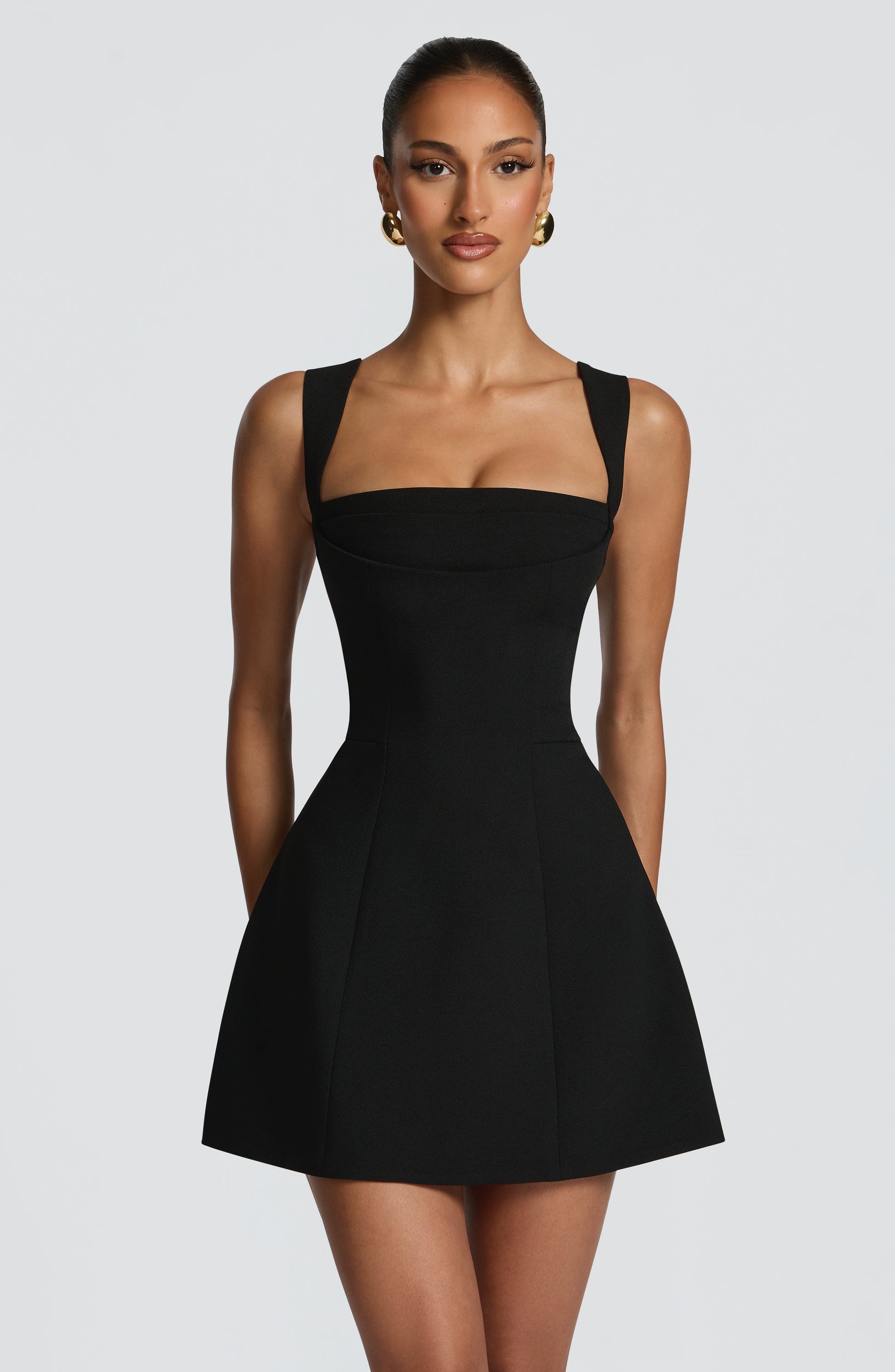 Iona Mini Dress Black