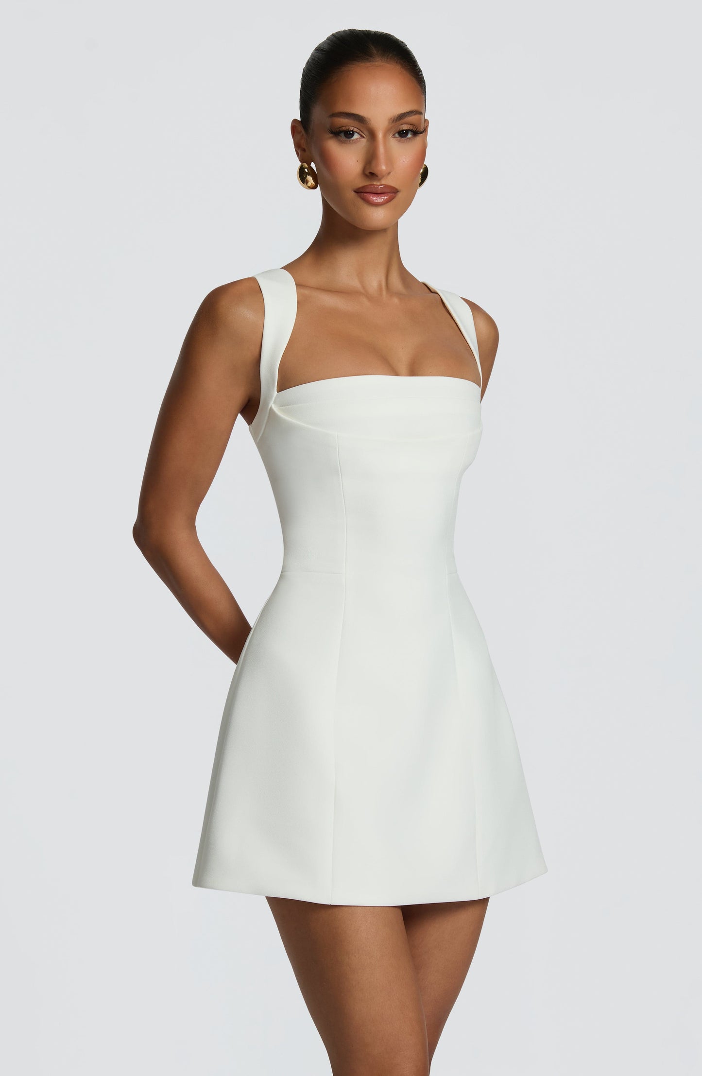 Iona Mini Dress Ivory