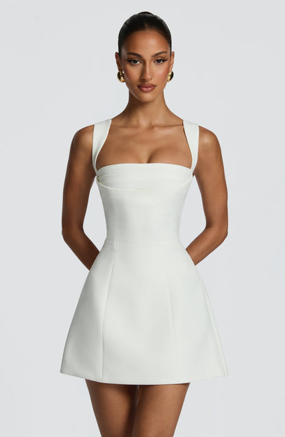 Iona Mini Dress Ivory