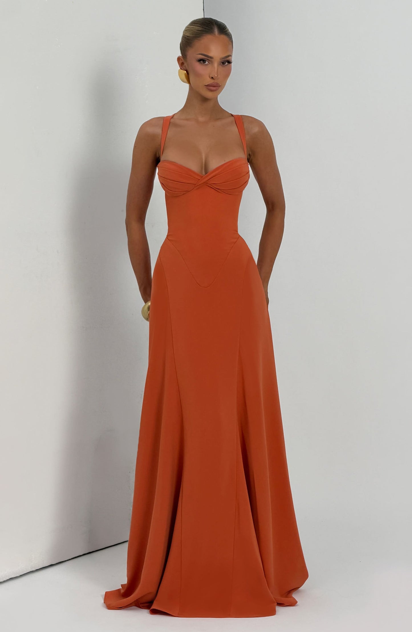 Irie Maxi Dress Burnt Orange