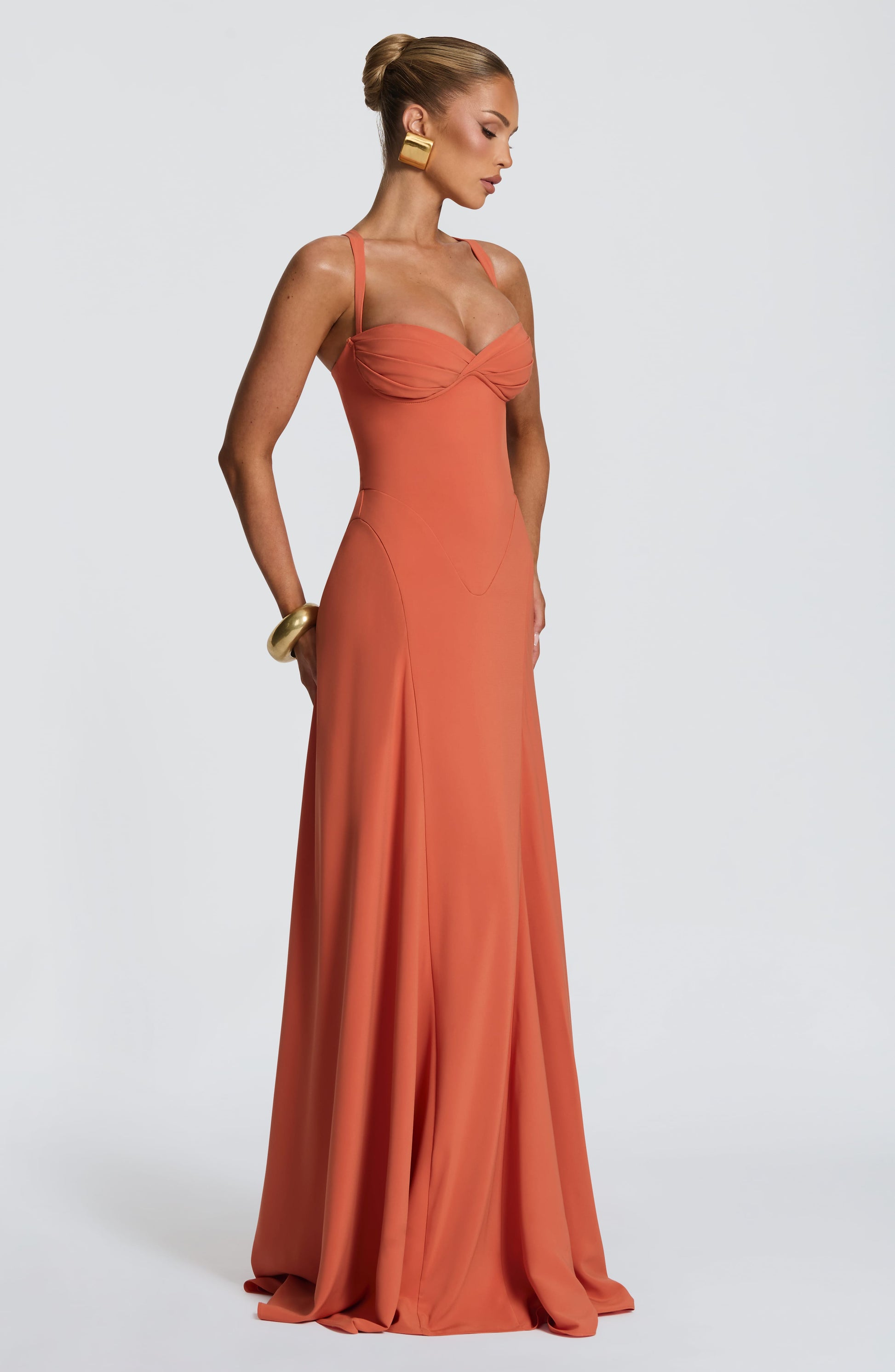 Irie Maxi Dress Burnt Orange