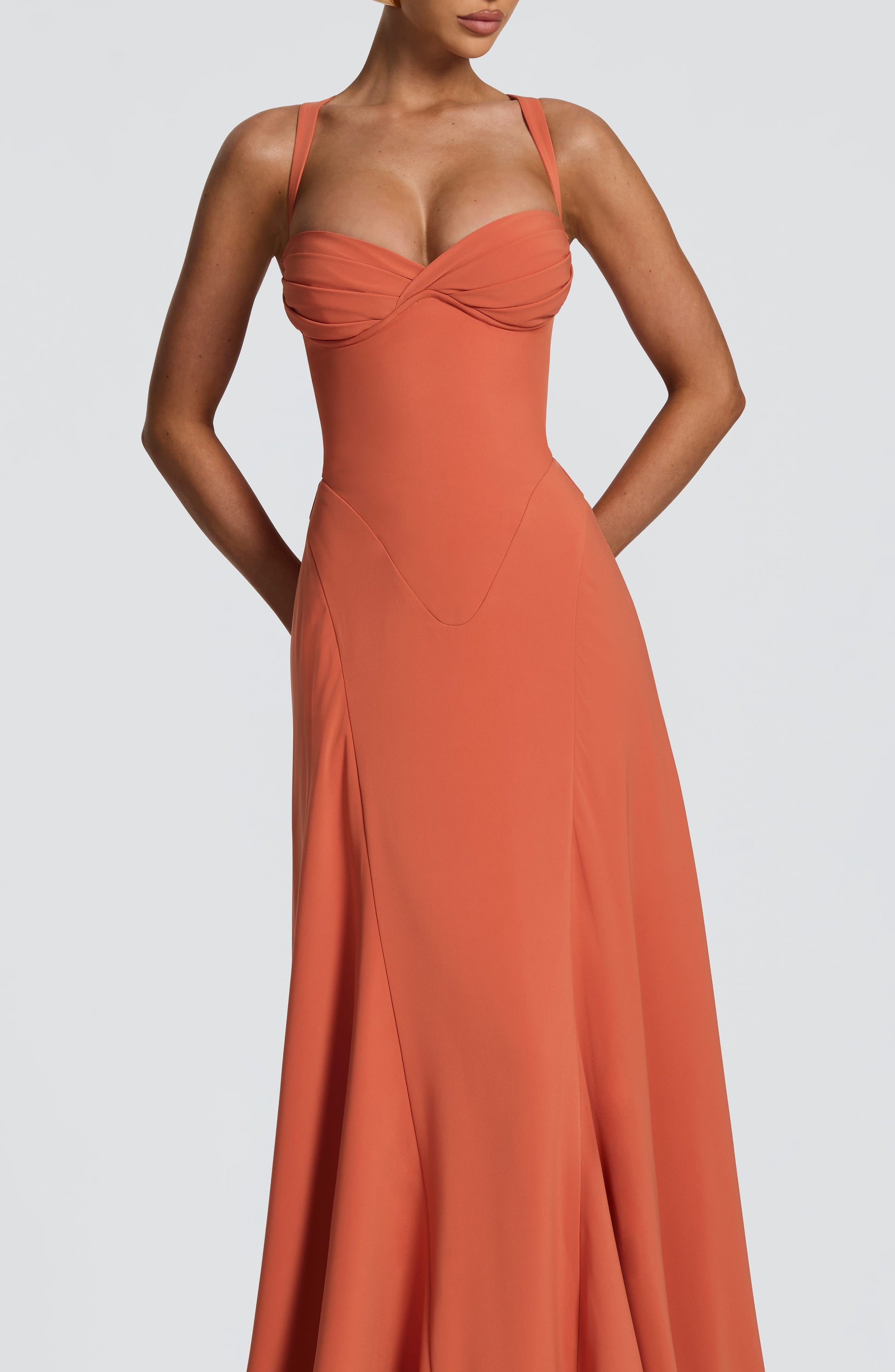 Irie Maxi Dress Burnt Orange