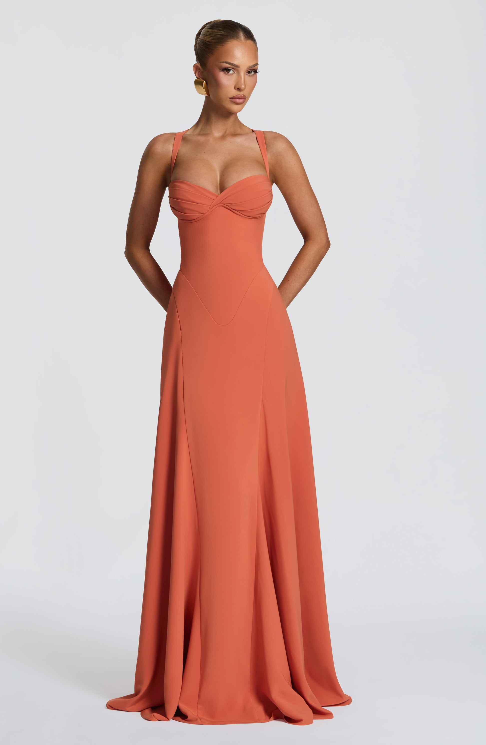 Irie Maxi Dress Burnt Orange