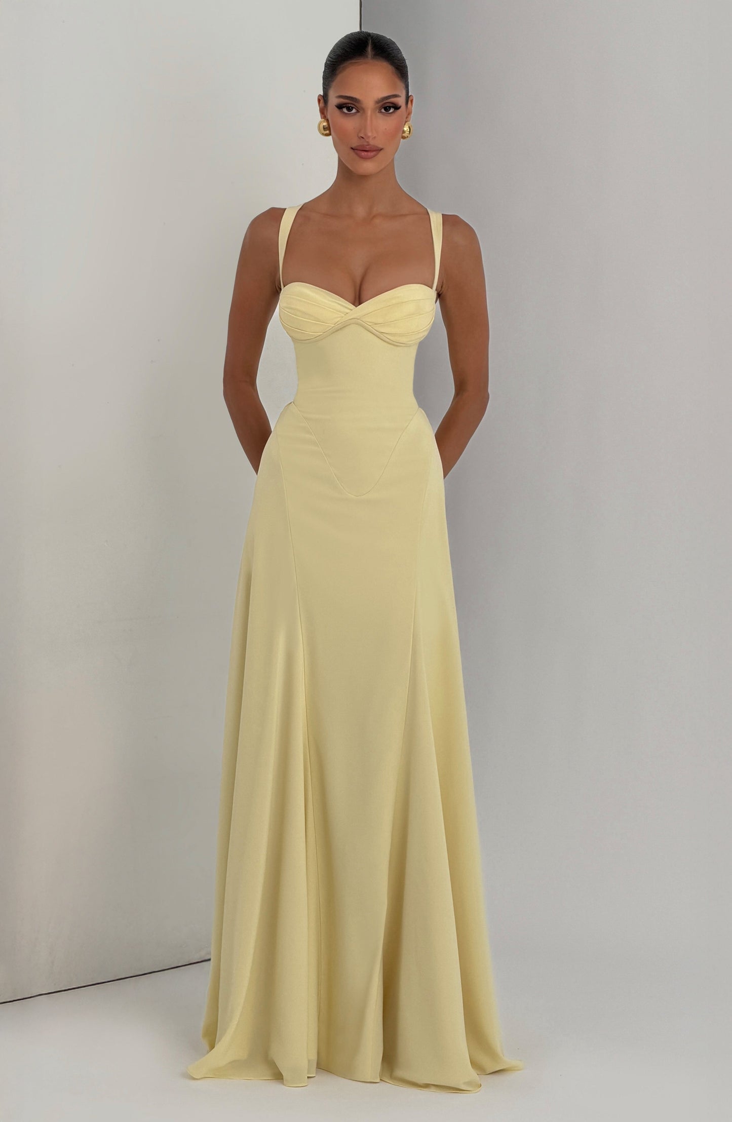 Irie Maxi Dress Lemon