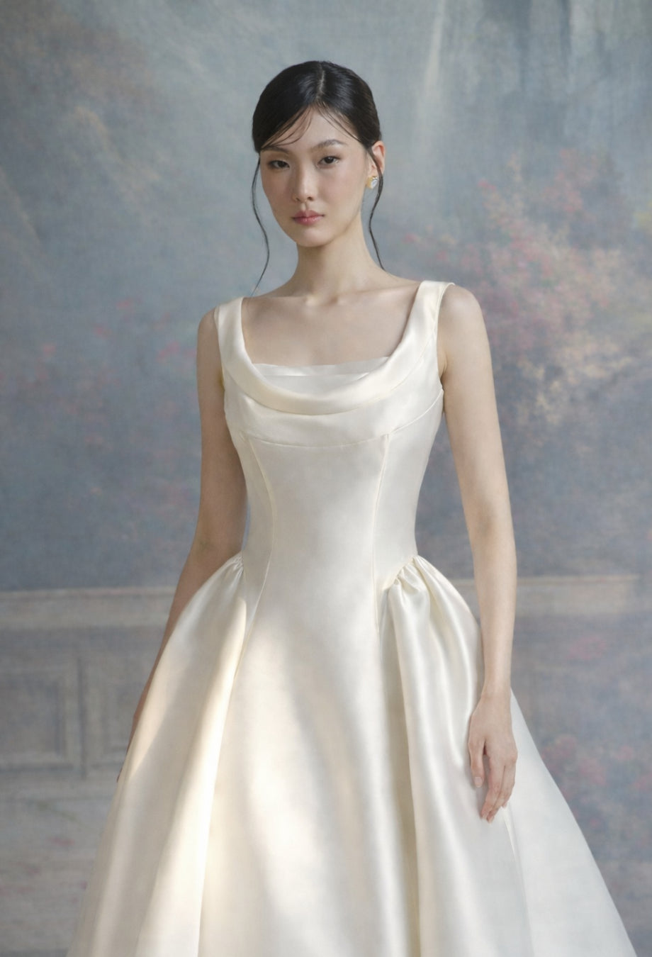 Isabeau Midi Dress Ivory