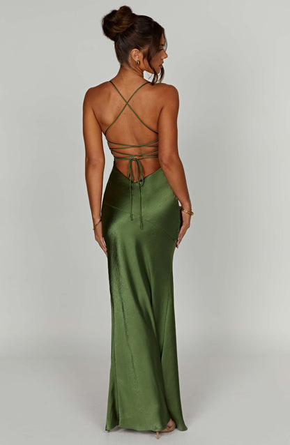 Isobel Maxi Dress Emerald