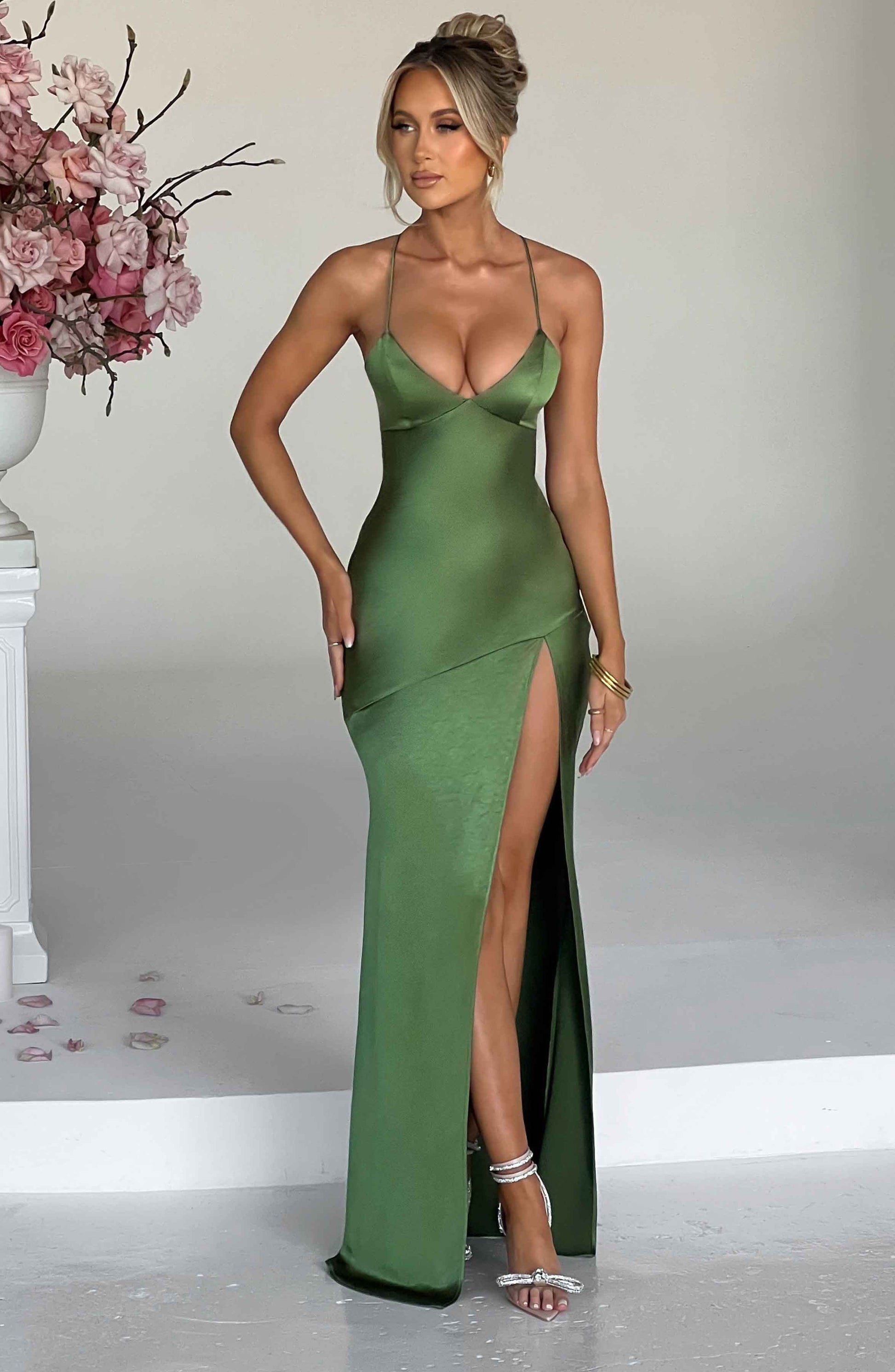 Isobel Maxi Dress Emerald