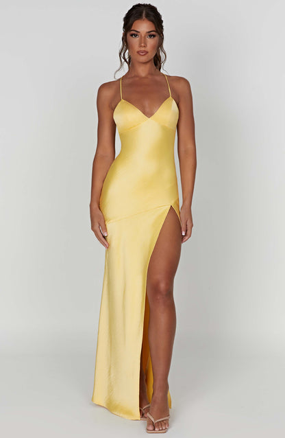 Isobel Maxi Dress Lemon