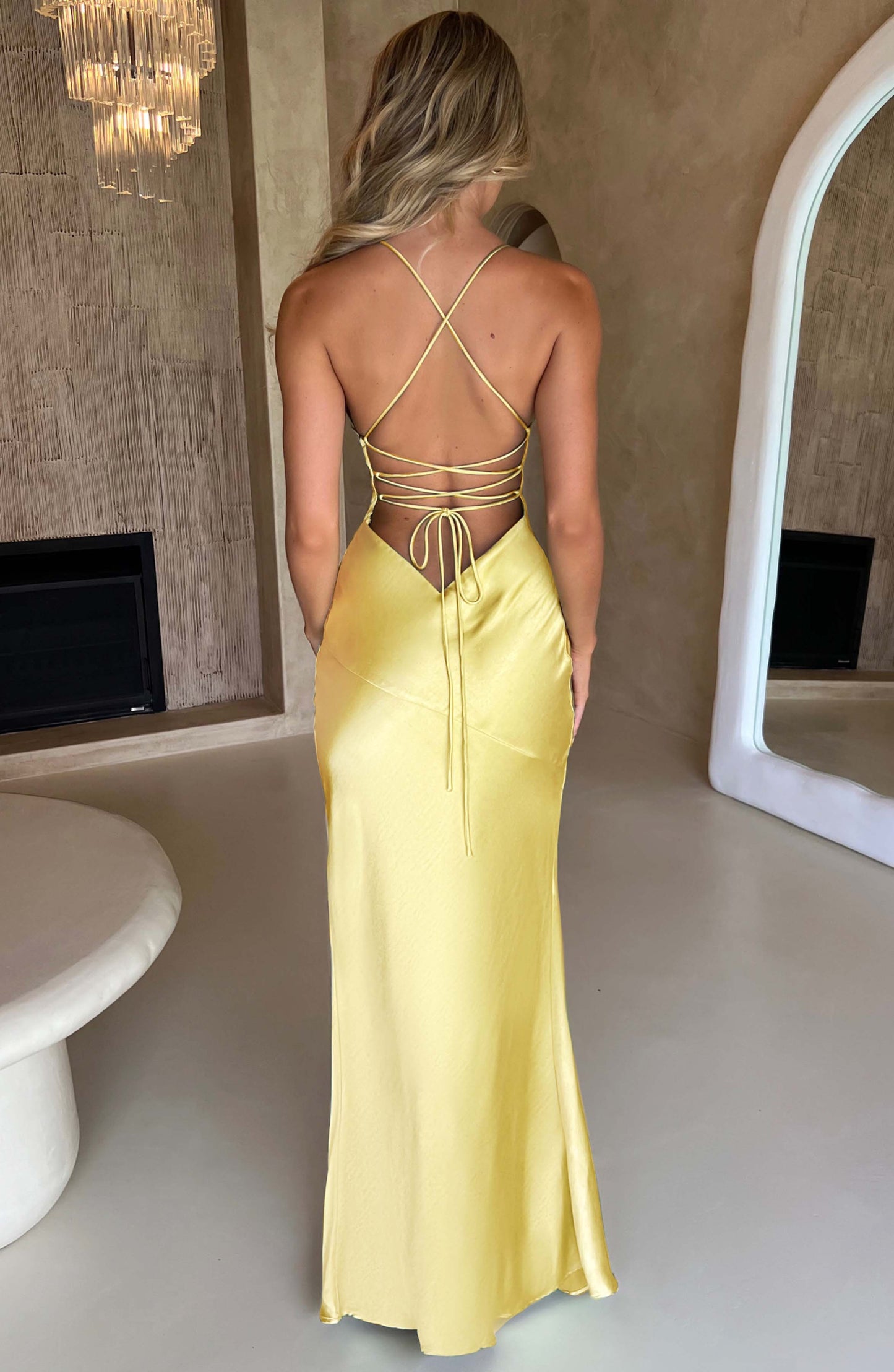 Isobel Maxi Dress Lemon