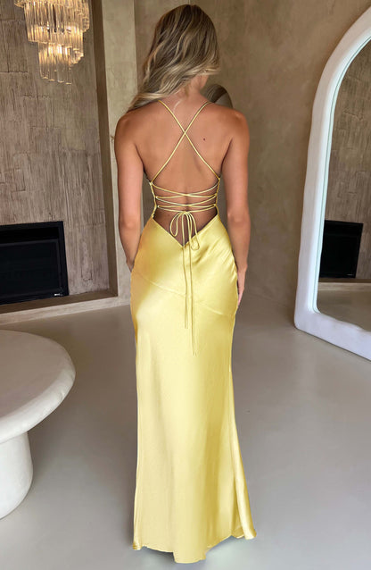 Isobel Maxi Dress Lemon