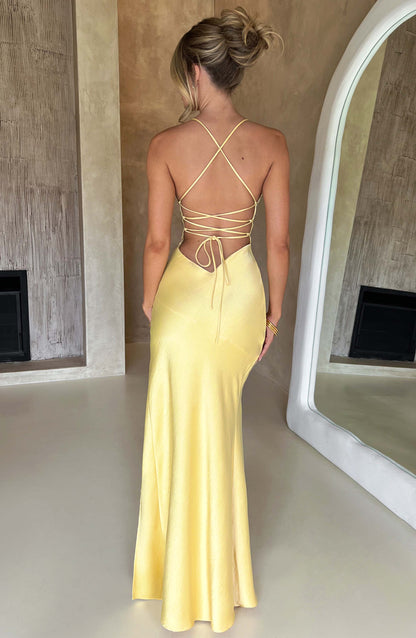 Isobel Maxi Dress Lemon