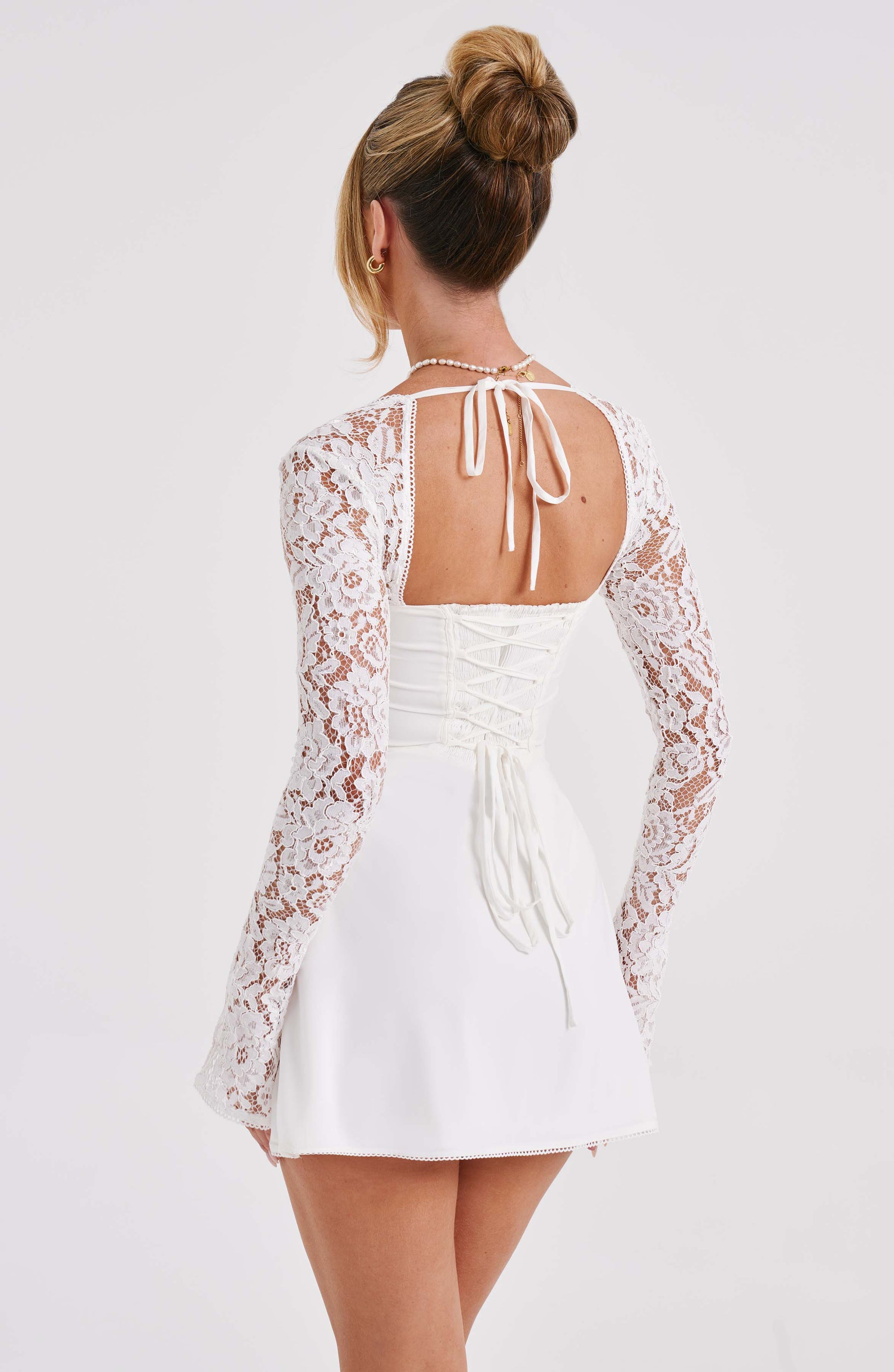 Jacinta Mini Dress Ivory