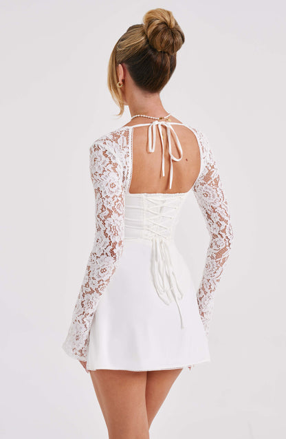 Jacinta Mini Dress Ivory