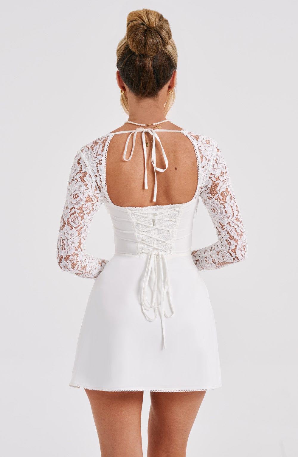 Jacinta Mini Dress Ivory