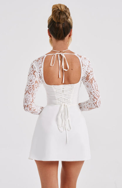 Jacinta Mini Dress Ivory