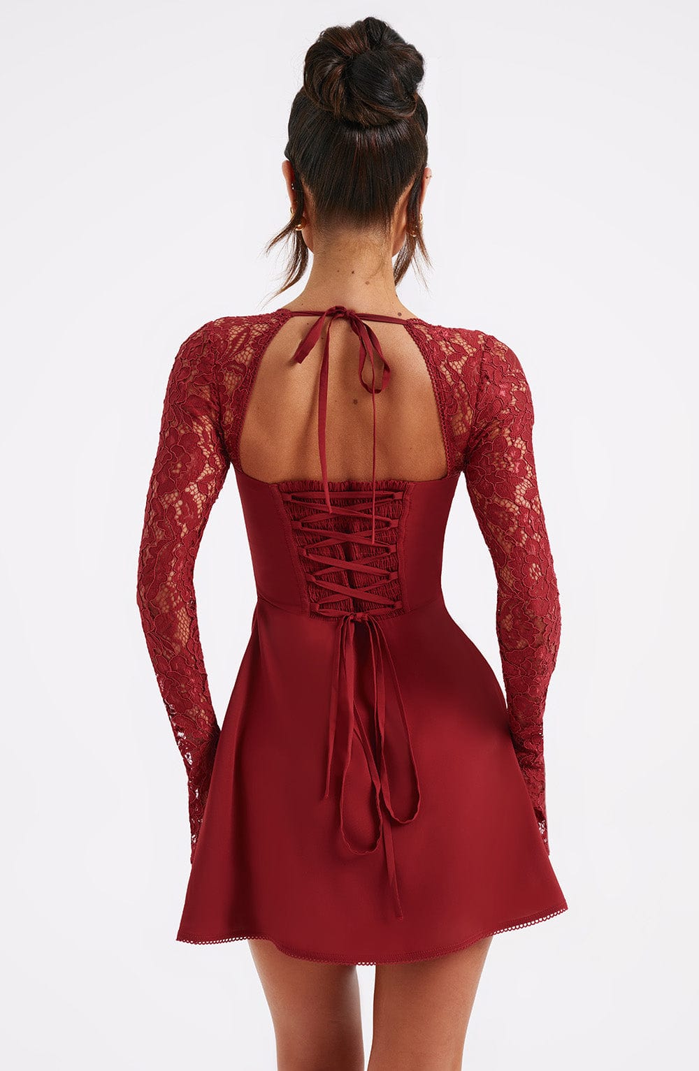 Jacinta Mini Dress Red