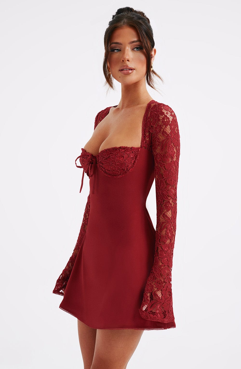 Jacinta Mini Dress Red
