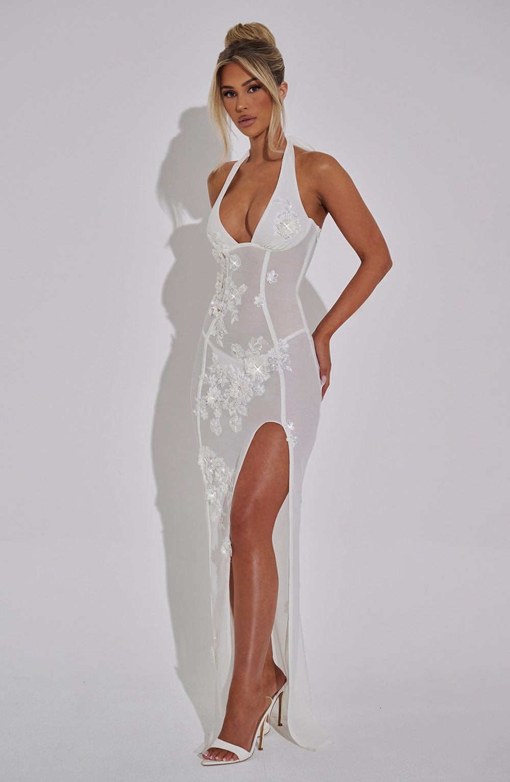 Jacqueline Maxi Dress Ivory