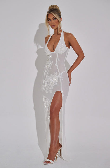 Jacqueline Maxi Dress Ivory