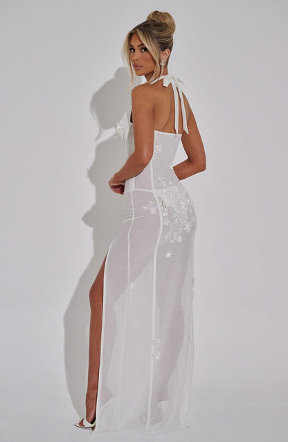 Jacqueline Maxi Dress Ivory