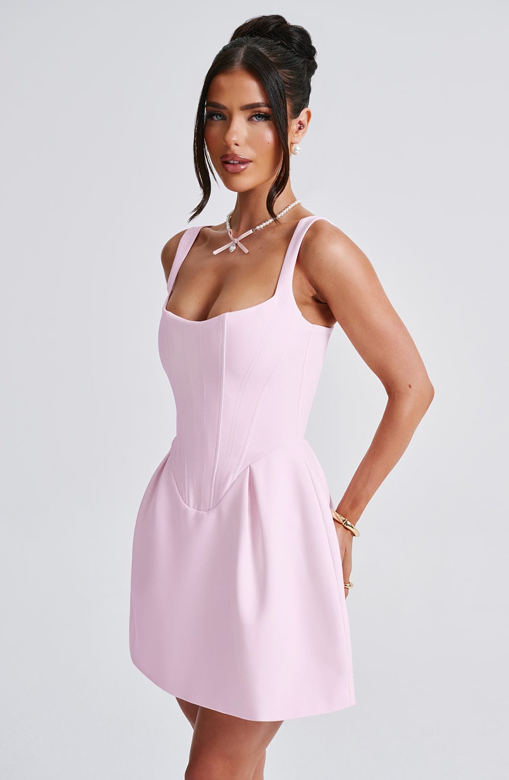 Janiyah Mini Dress Blush