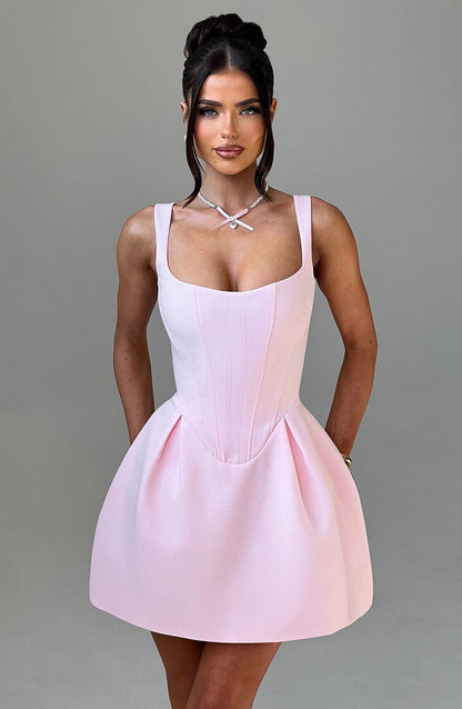 Janiyah Mini Dress Blush