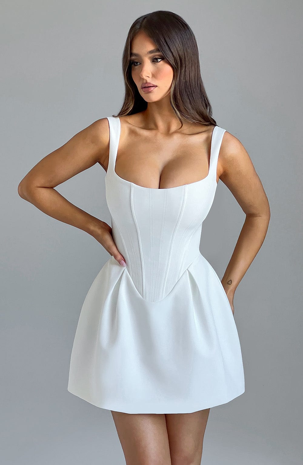 Janiyah Mini Dress Ivory