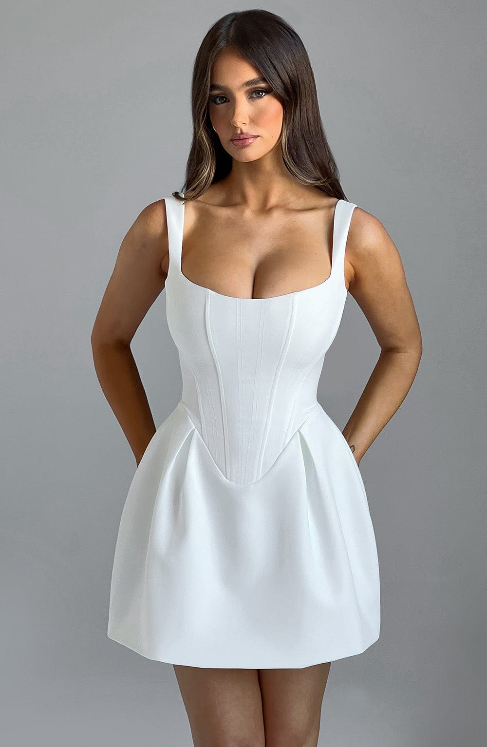 Janiyah Mini Dress Ivory