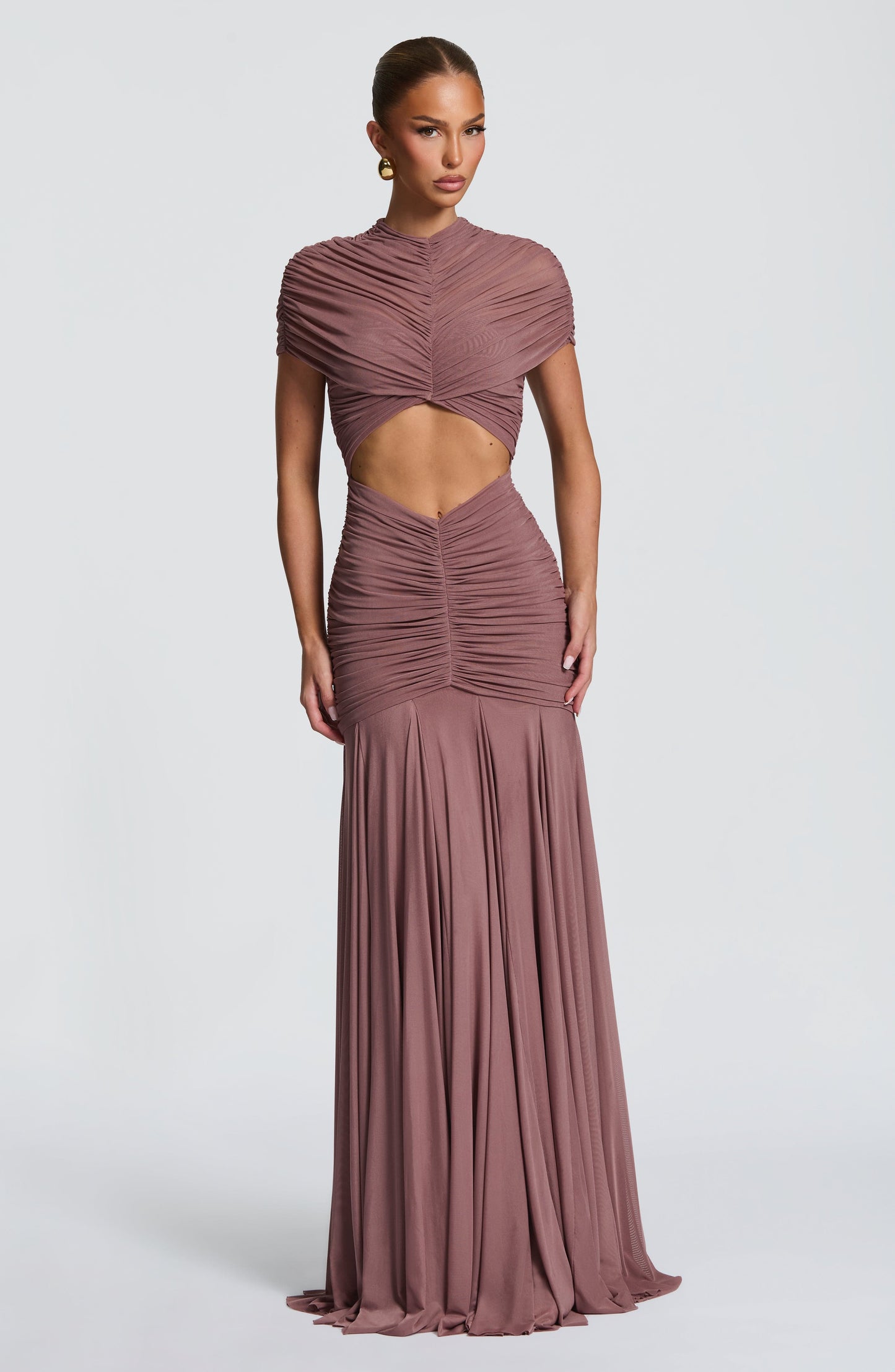 Jaya Maxi Dress Dusty Rose
