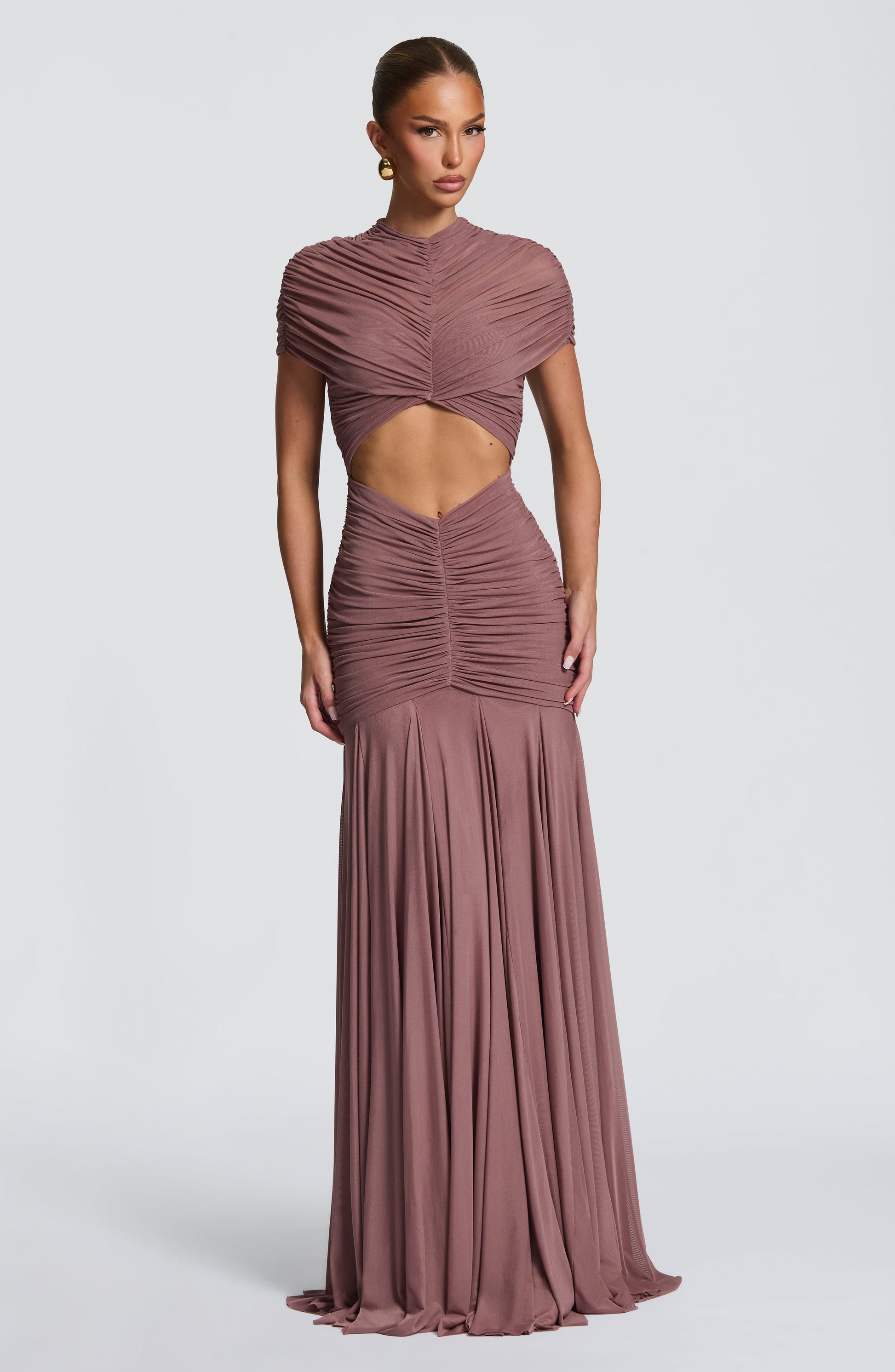 Jaya Maxi Dress Dusty Rose