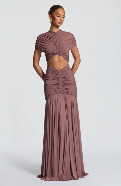 Jaya Maxi Dress Dusty Rose