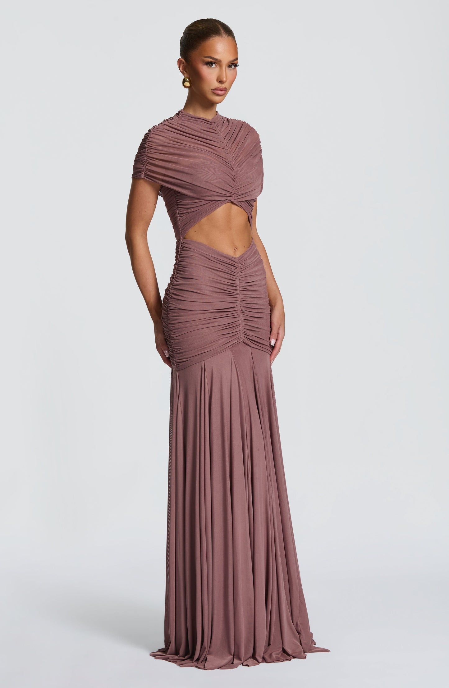Jaya Maxi Dress Dusty Rose