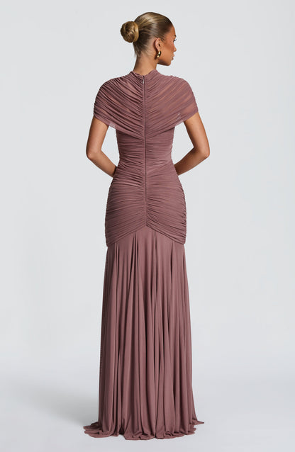 Jaya Maxi Dress Dusty Rose