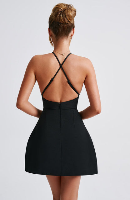 Jayne Mini Dress Black