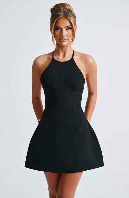 Jayne Mini Dress Black