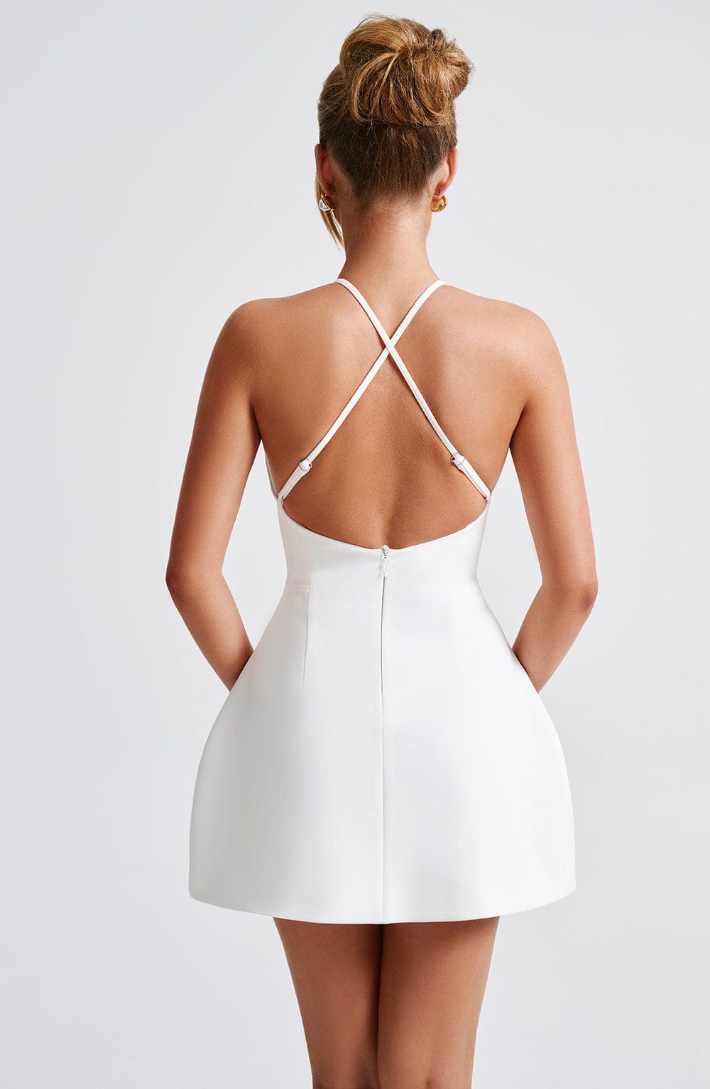 Jayne Mini Dress Ivory