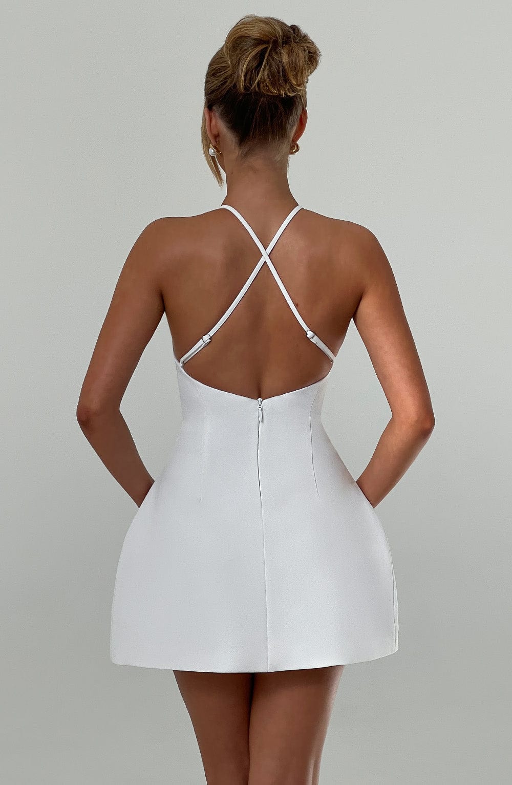 Jayne Mini Dress Ivory