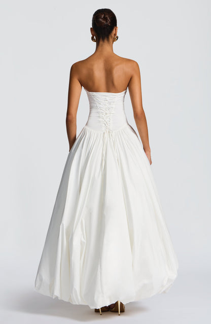 Jillian Maxi Dress Ivory