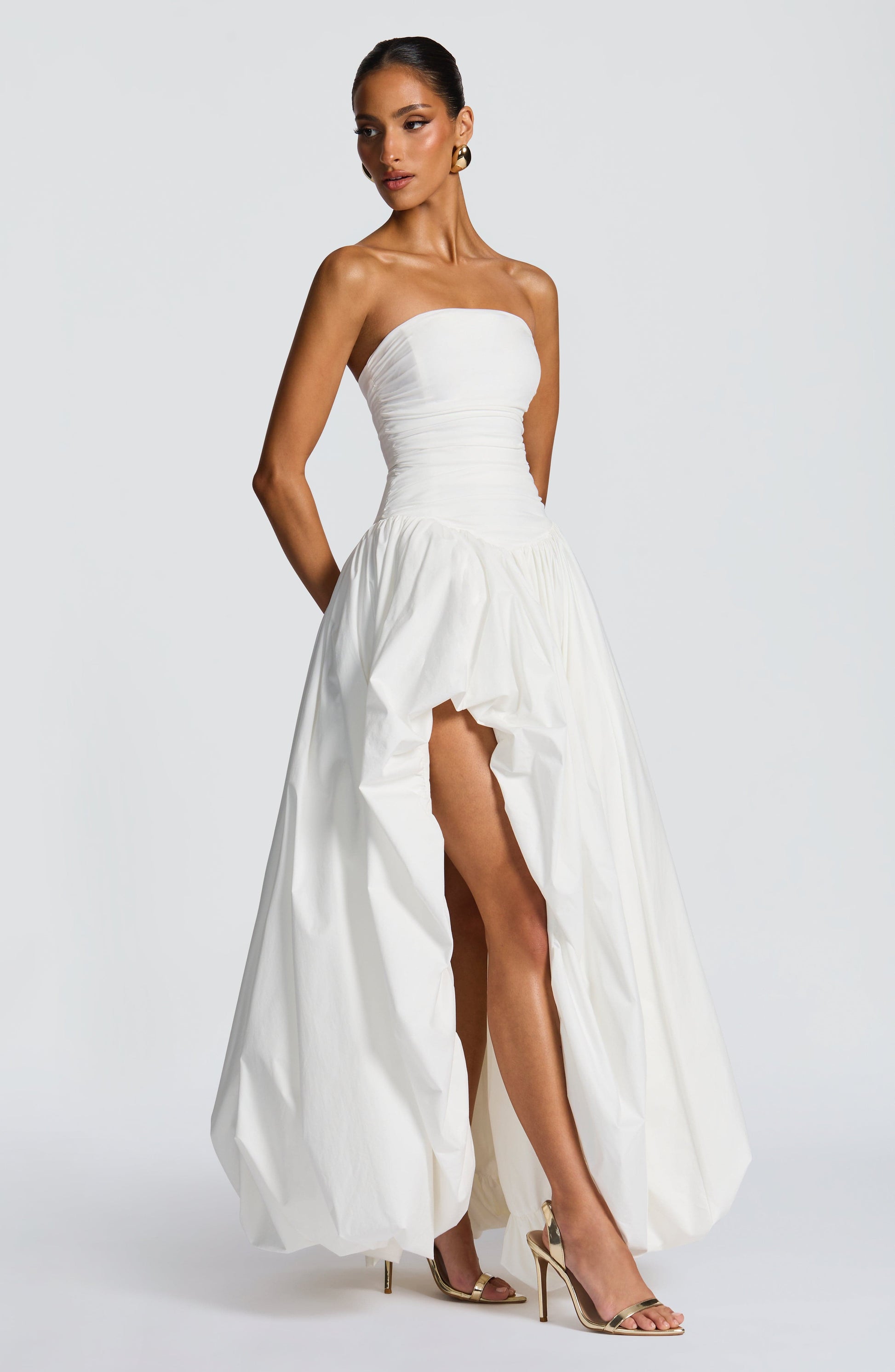 Jillian Maxi Dress Ivory