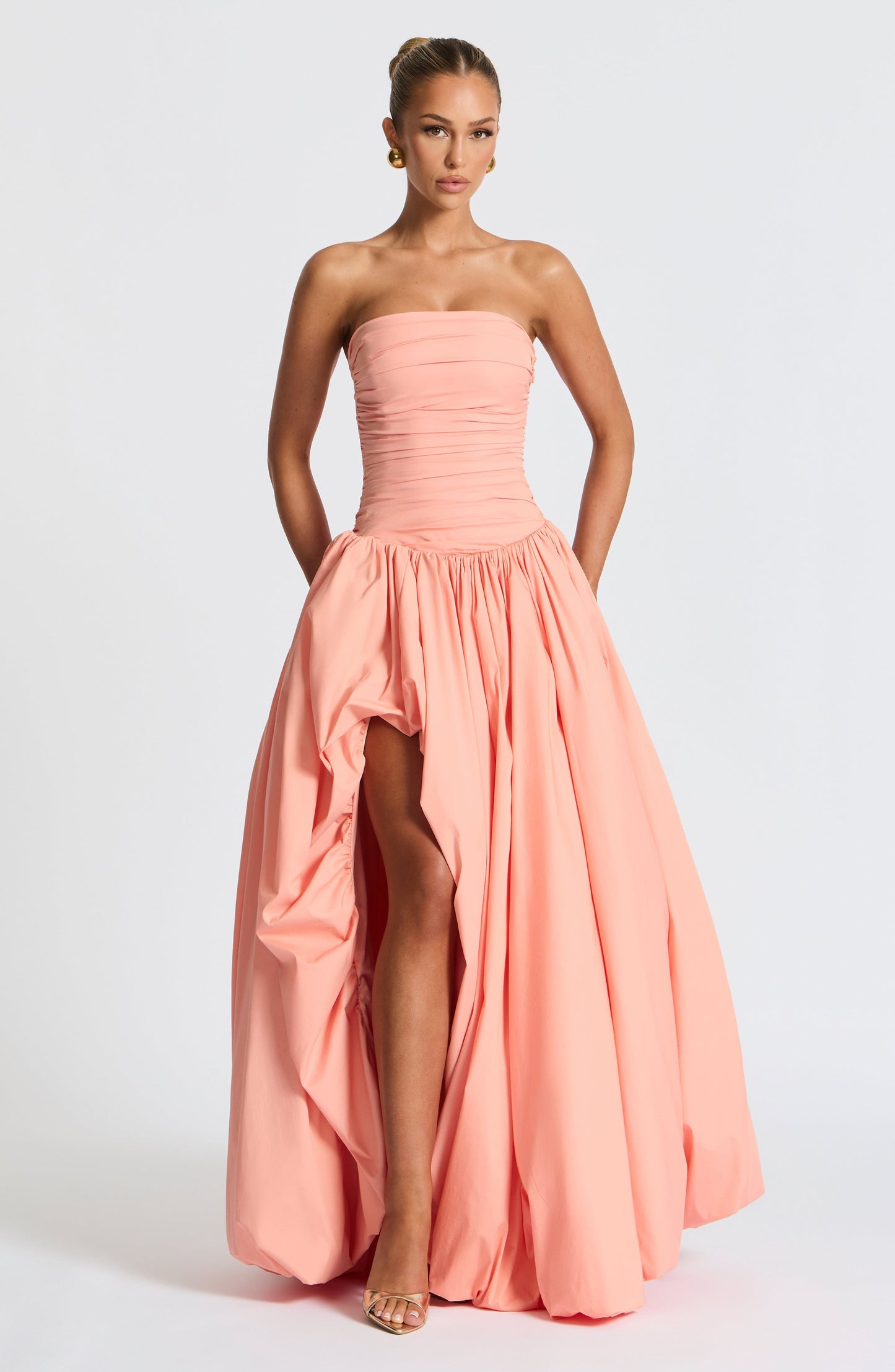 Jillian Maxi Dress Peach