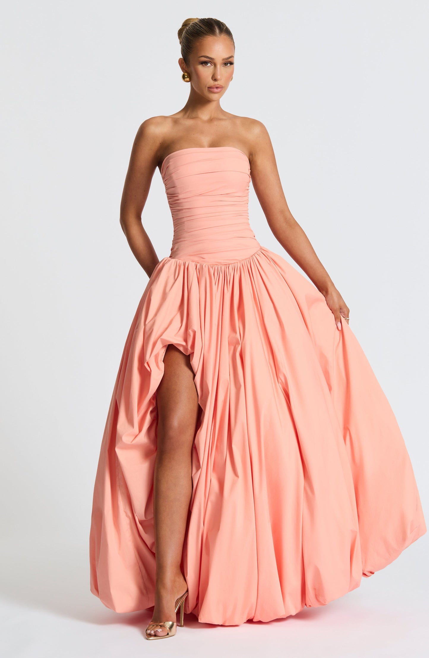 Jillian Maxi Dress Peach