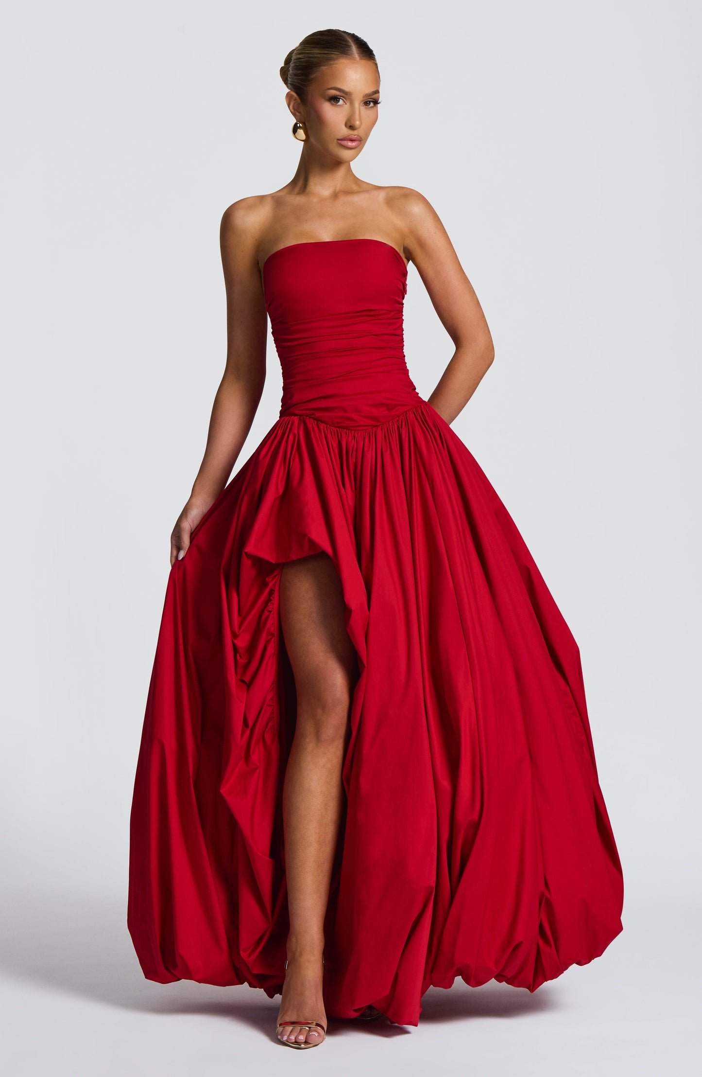Jillian Maxi Dress Red