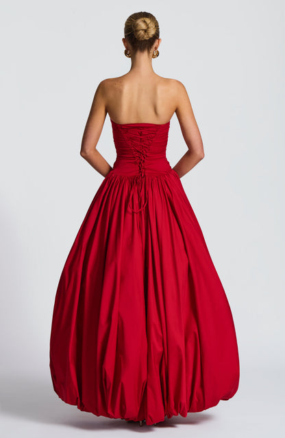 Jillian Maxi Dress Red
