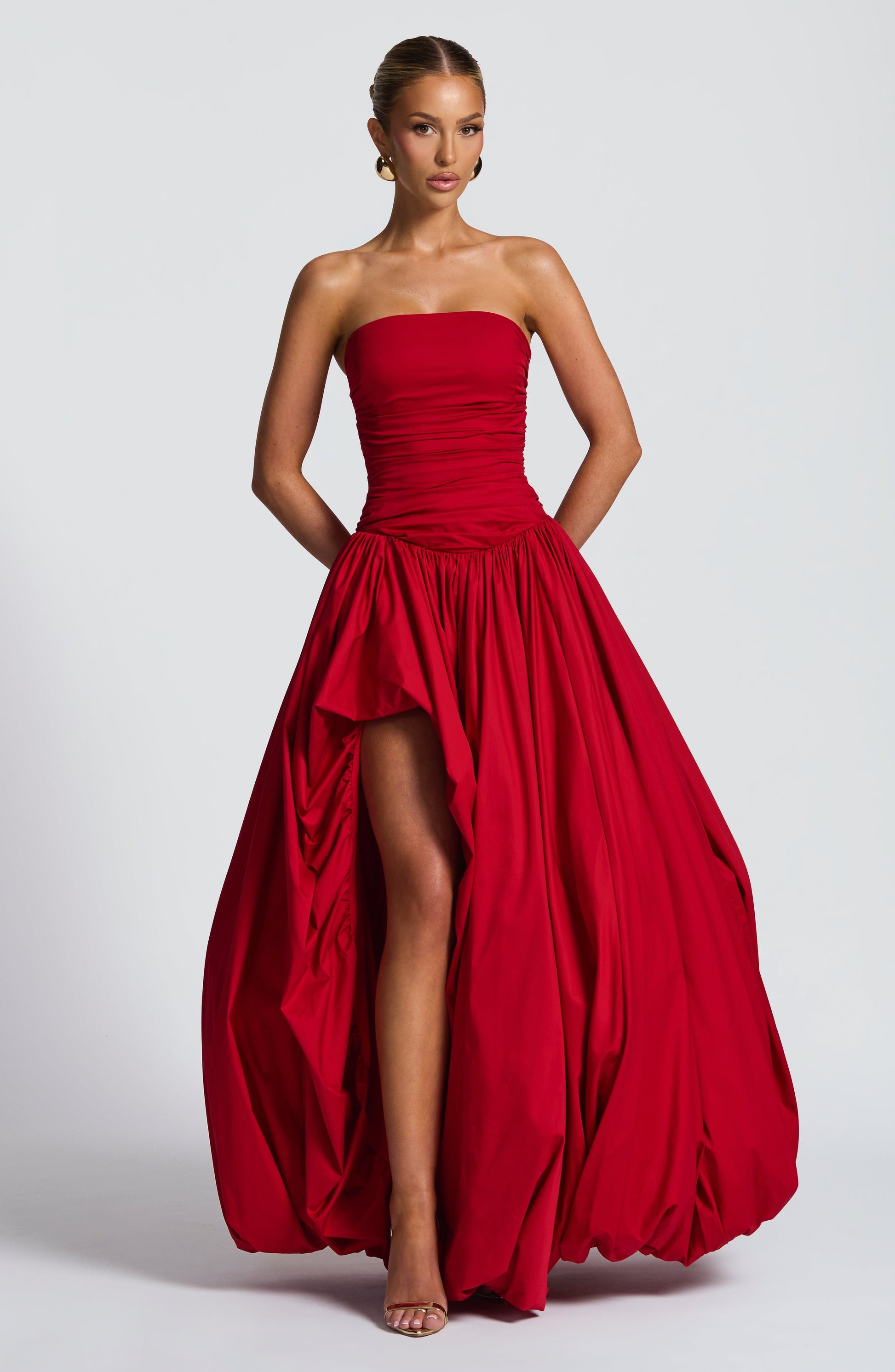 Jillian Maxi Dress Red