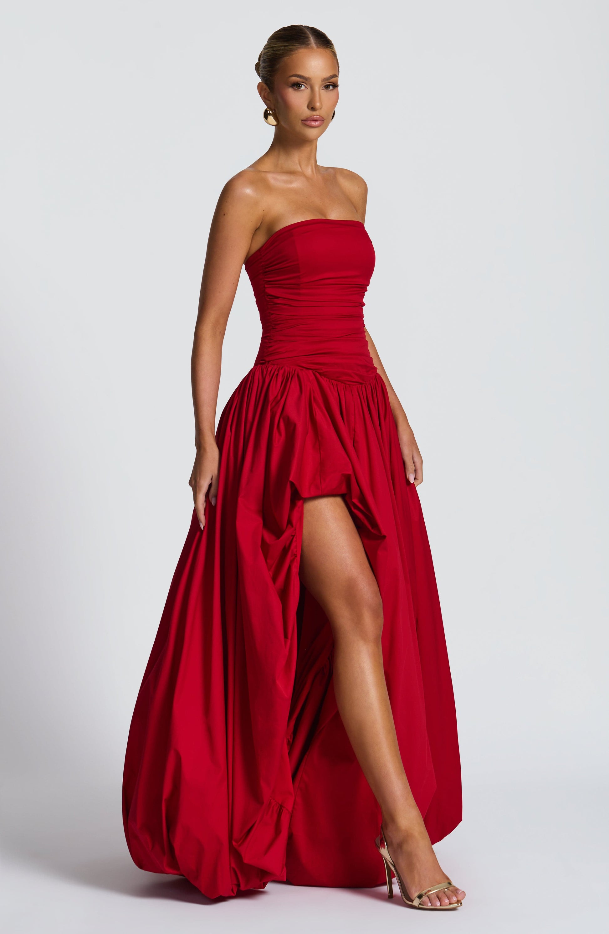 Jillian Maxi Dress Red