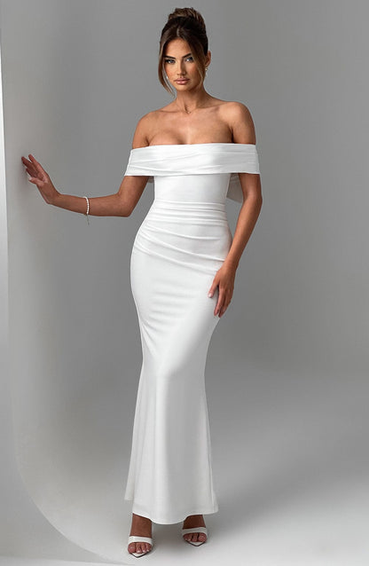 Joanna Maxi Dress Ivory