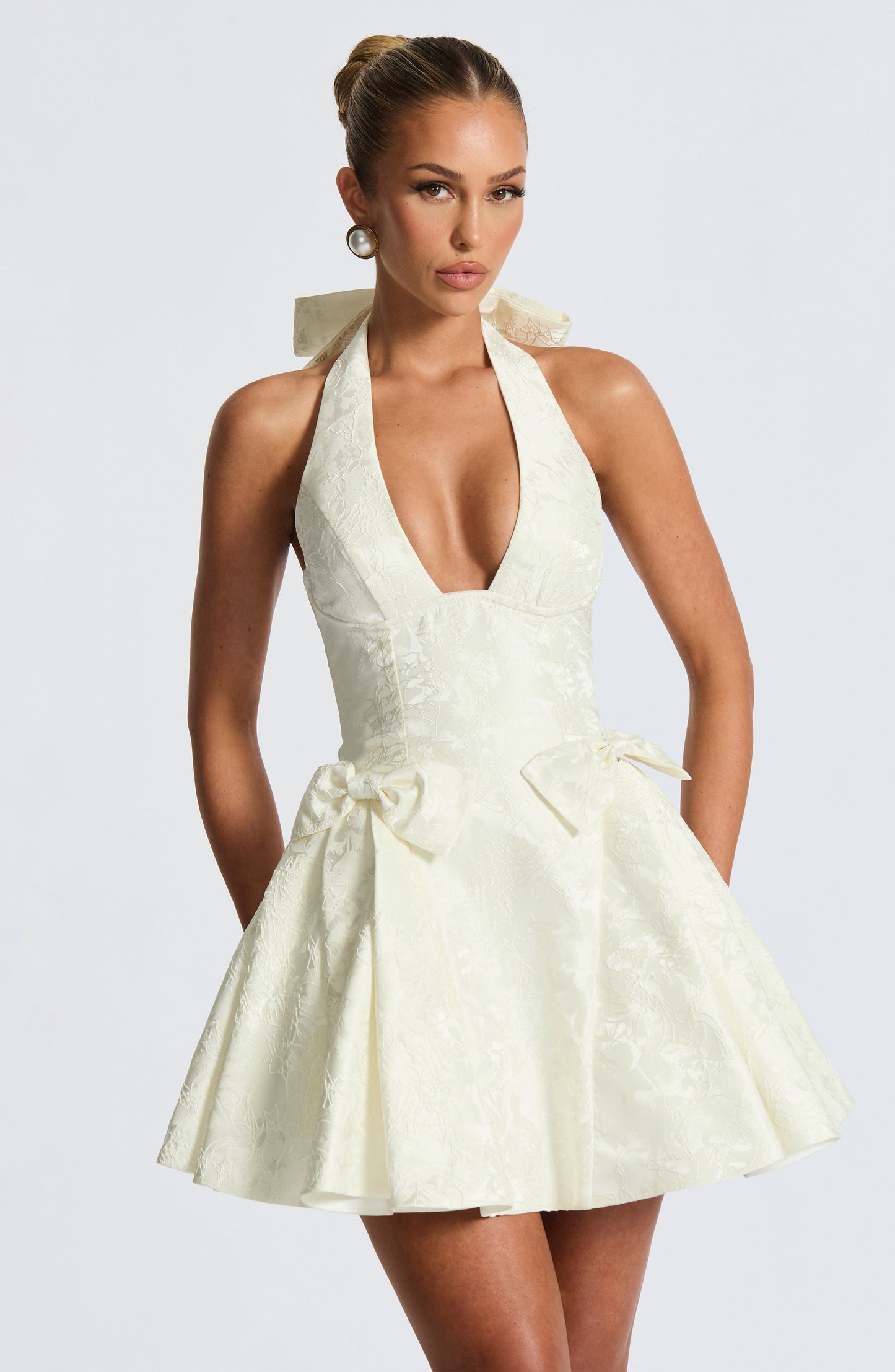 Jocelyn Mini Dress Ivory