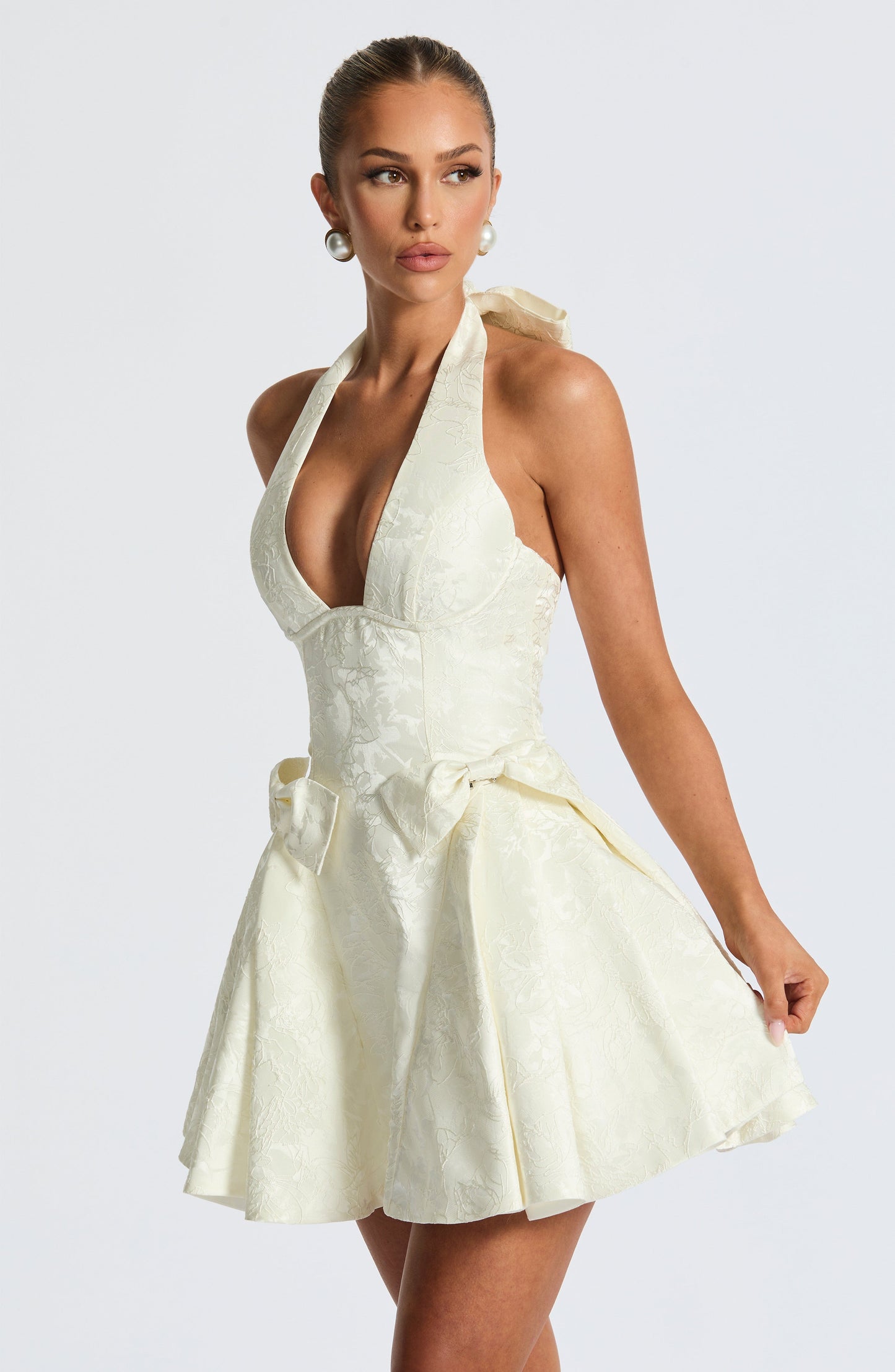 Jocelyn Mini Dress Ivory