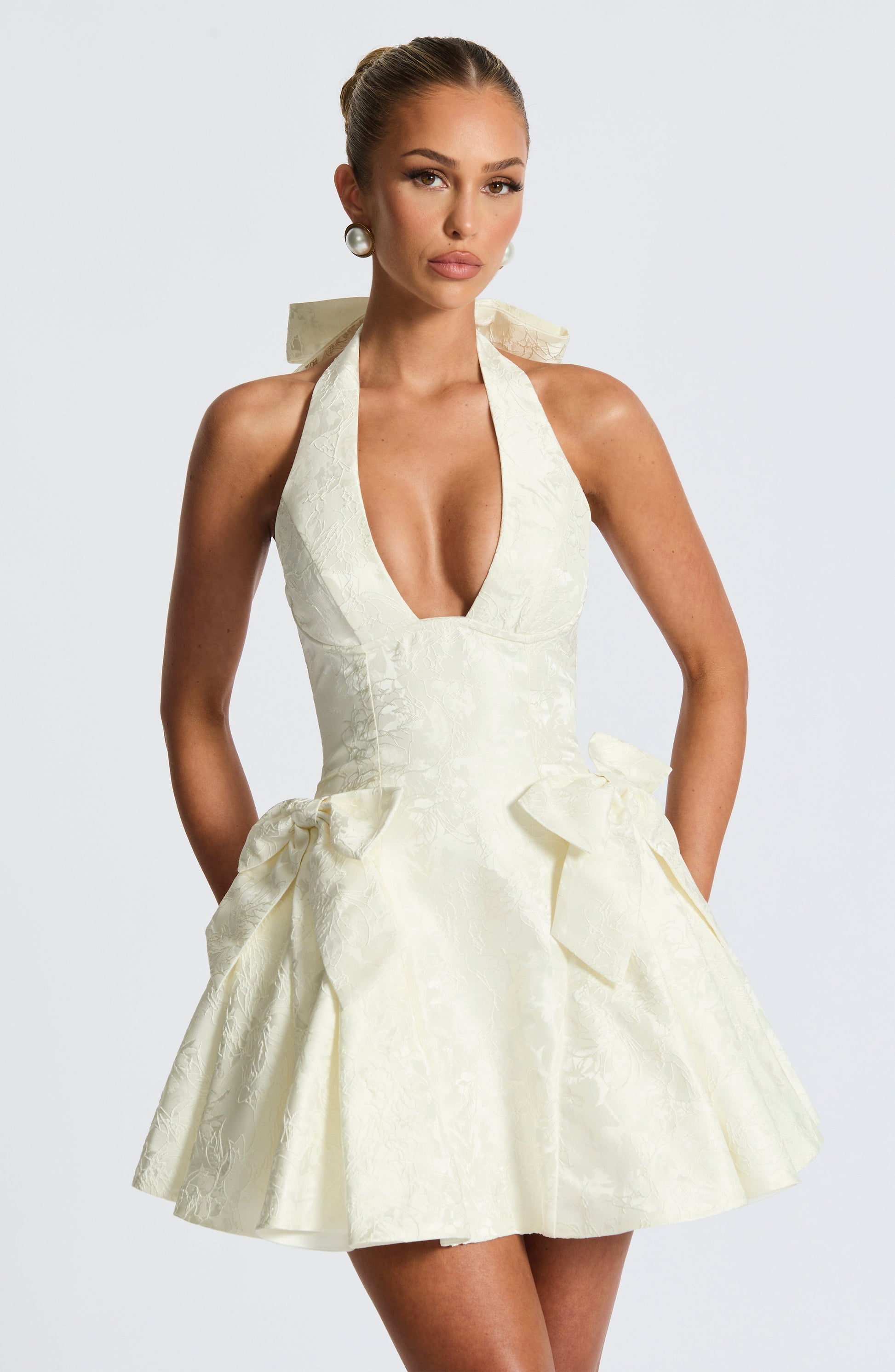 Jocelyn Mini Dress Ivory